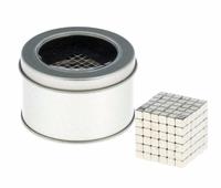 Антистресс магнит "Неокуб" 216 кубиков 0,4х0,4х0,4 см (серебро)